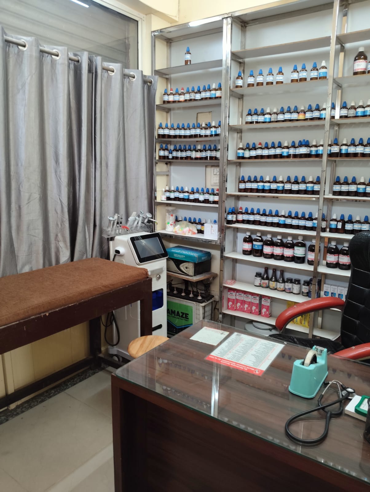 Treatment and examination room
